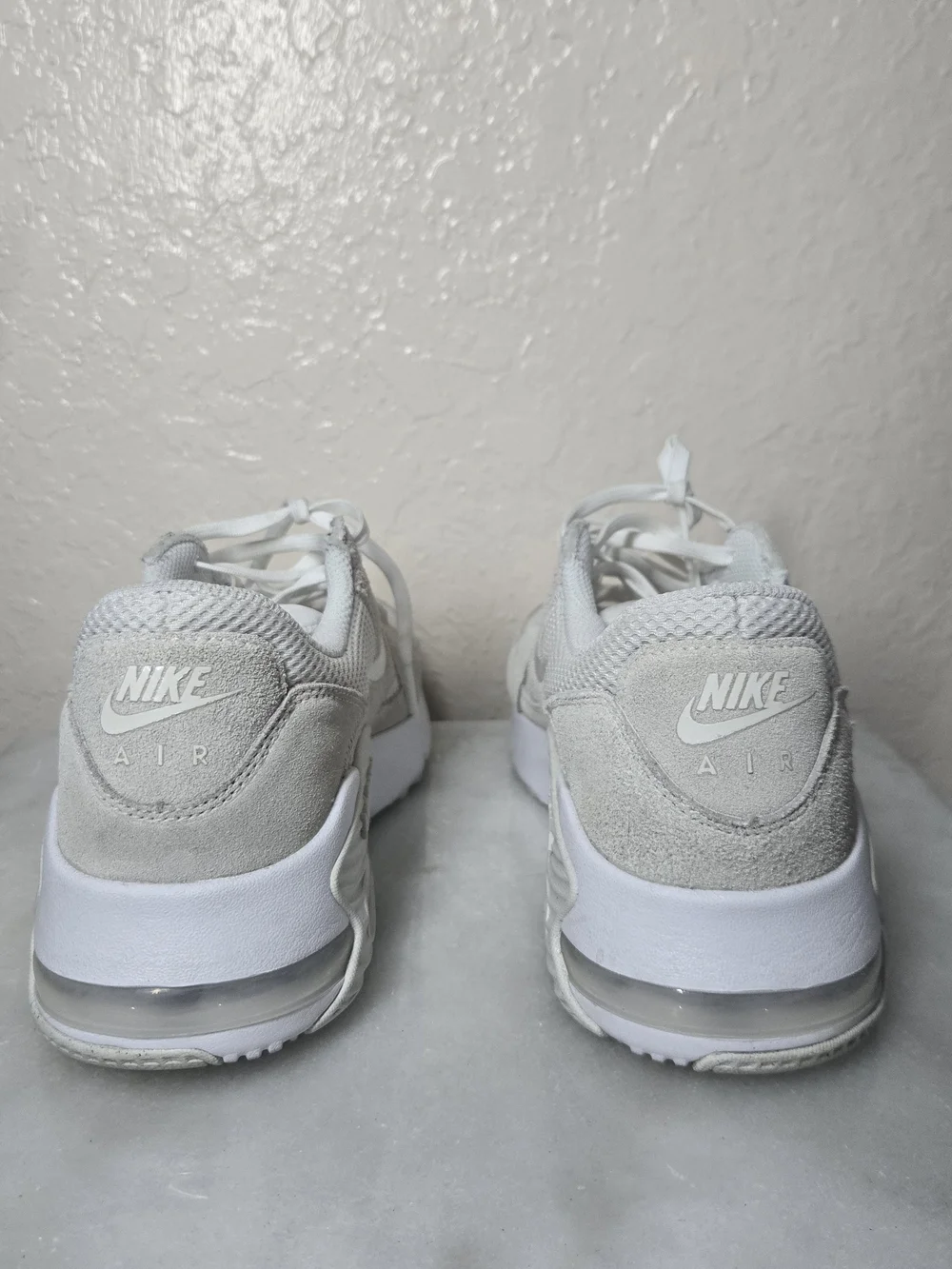 Nike Air Max Excee Womens Sneakers in Tan/Beige White Size 10